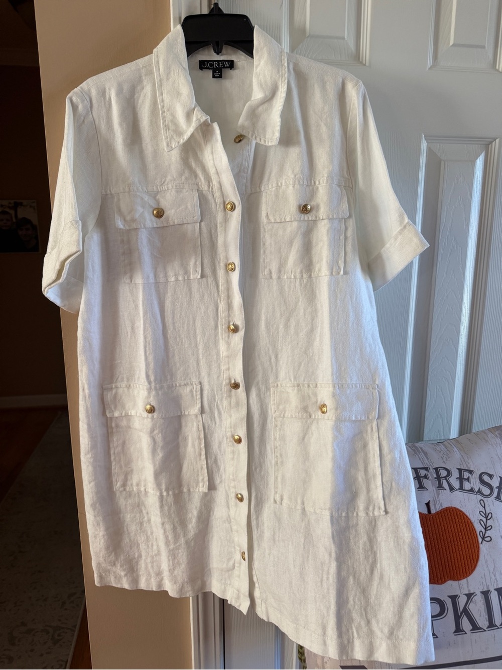 JCrew Dress sz 14 White